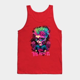 Punk Girl - The Adicts Tank Top